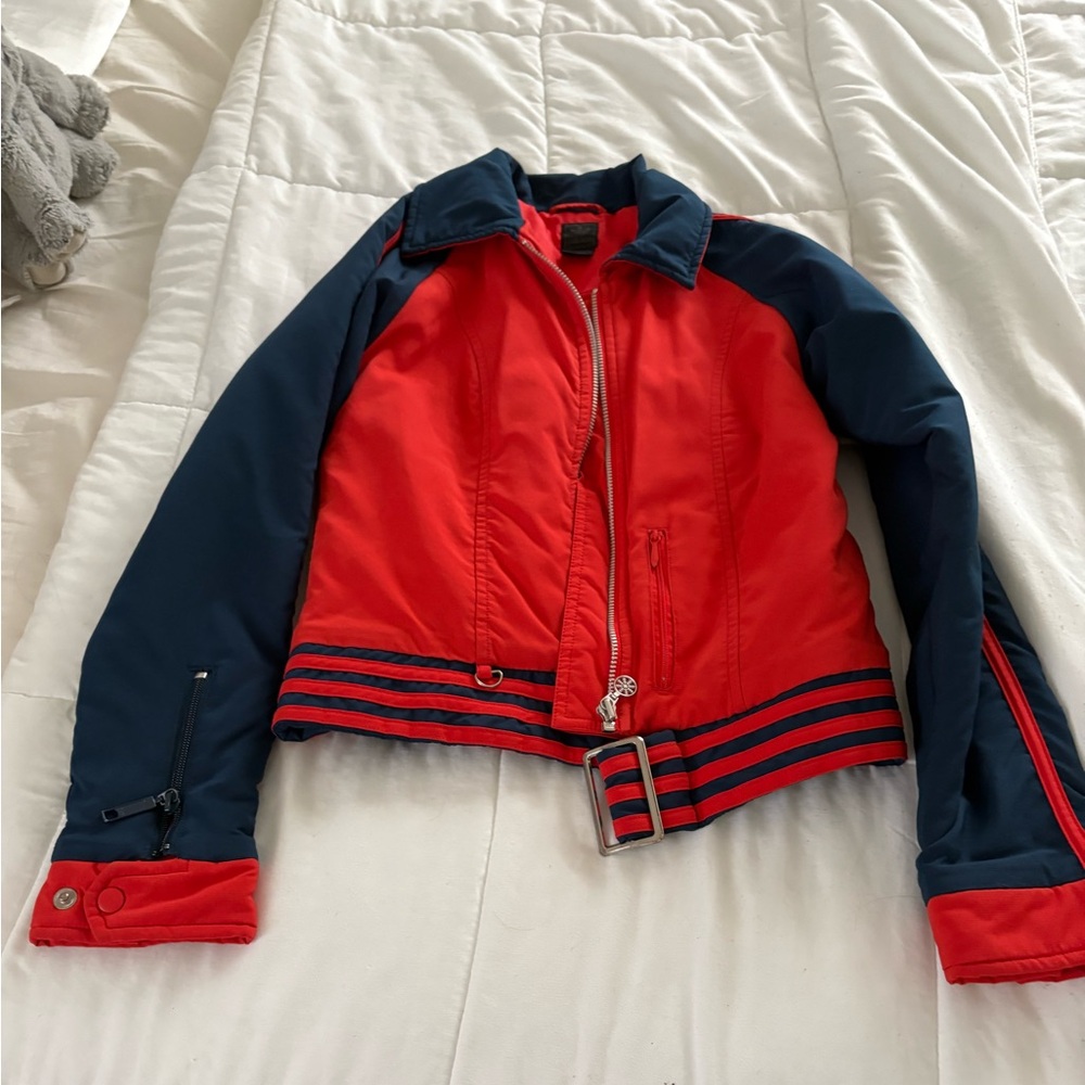 Adidas Red and Black Jacket